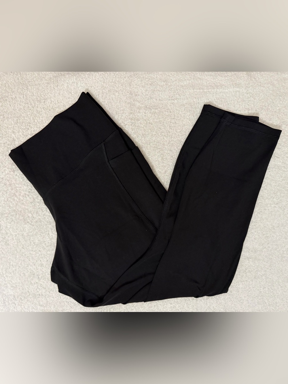 NWOT Member’s Mark Everyday High-Rise Ankle Leggings Stretch Tech Pocket Classic